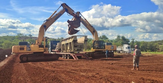 ESM aumentará en casi 10 veces la producción de hierro con nueva planta trituradora  - Empresa Siderúrgica del Mutún