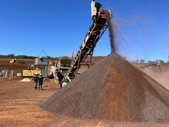 Nueva planta fija lista para la producción de hierro  - Empresa Siderúrgica del Mutún