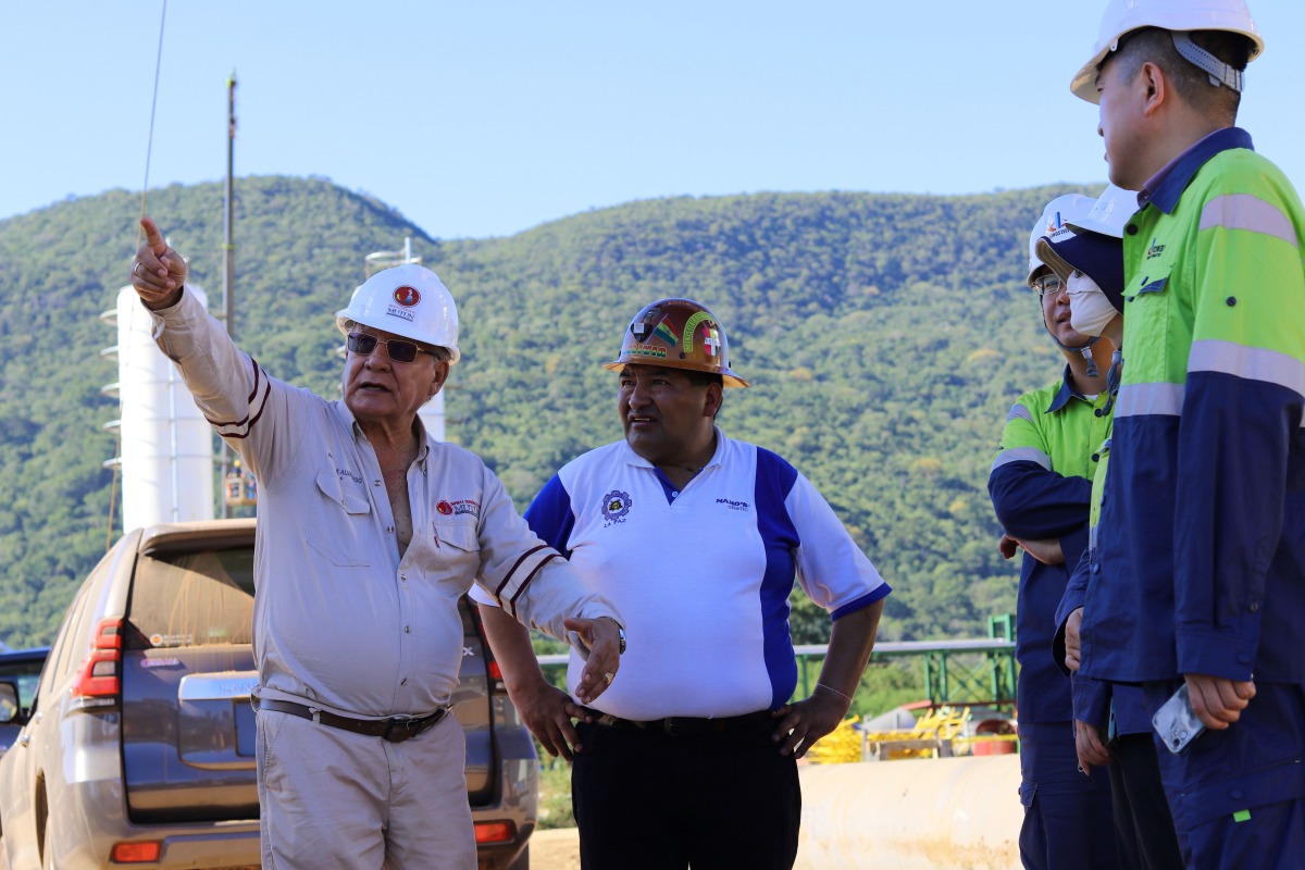 Ministro Alejandro Santos: El Complejo Siderúrgico del Mutún es una prioridad para nuestro gobierno de la industrialización  - Empresa Siderúrgica del Mutún