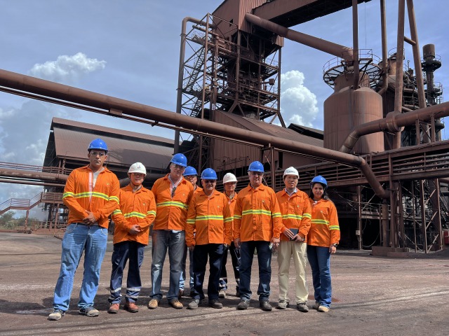 ESM busca generar alianzas con empresa siderúrgica brasileña Vetorial  - Empresa Siderúrgica del Mutún
