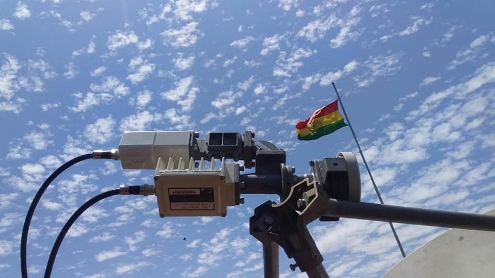 Agencia Boliviana Espacial (ABE) Y ESM conectan a Puerto Busch con el mundo  - Empresa Siderúrgica del Mutún