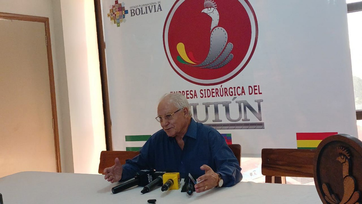 Complejo siderúrgico alcanza al 92% de su avance  - Empresa Siderúrgica del Mutún