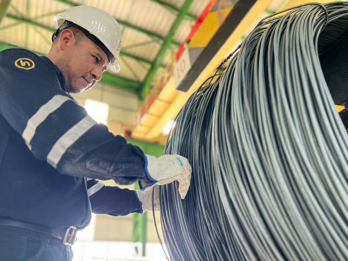 Inicia proceso de certificación de barras corrugadas para la construcción y alambrón del complejo siderúrgico  - Empresa Siderúrgica del Mutún