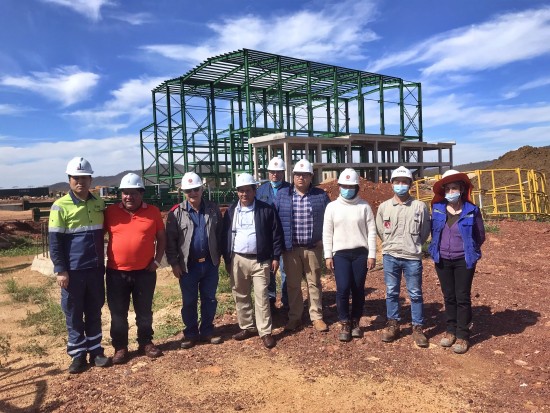 Senadores destacan avance en la construcción de la Planta Siderúrgica Integrada del Mutún  - Empresa Siderúrgica del Mutún