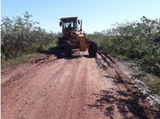 Mantenimiento camino San Juan - Puerto Busch