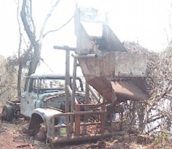 Reapertura del camino y la mina de manganeso (San Pedrito)