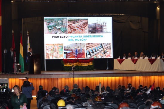 ESM cierra 2022 con superávit y proyecta mayor producción y conclusión de complejo siderúrgico para 2023