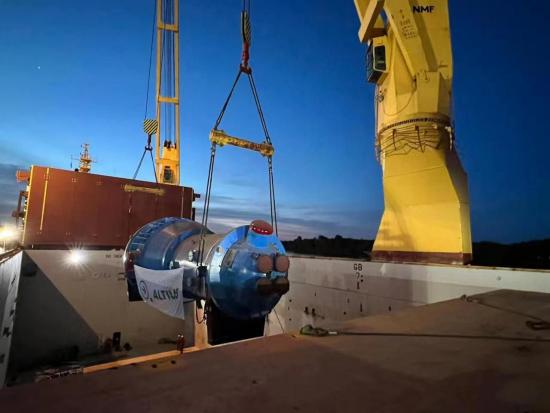 Reactor del complejo siderúrgico del Mutún arribará a puerto boliviano