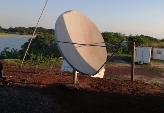 Agencia Boliviana Espacial (ABE) Y ESM conectan a Puerto Busch con el mundo