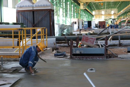 Concejales de Puerto Suárez constatan avance del 87% en complejo siderúrgico