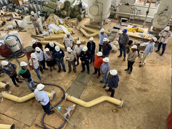En recta final de construcción del Complejo Siderúrgico del Mutún, autoridades prometen trabajo coordinado 