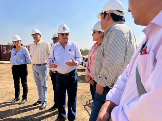 Asambleístas de la ALD de Santa Cruz fiscalizaron el 92% de avance en Complejo Siderúrgico del Mutún
