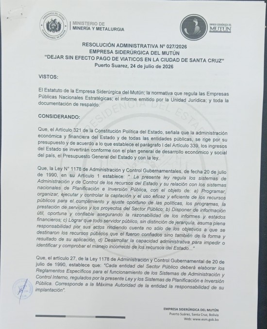 COMUNICADO OFICIAL