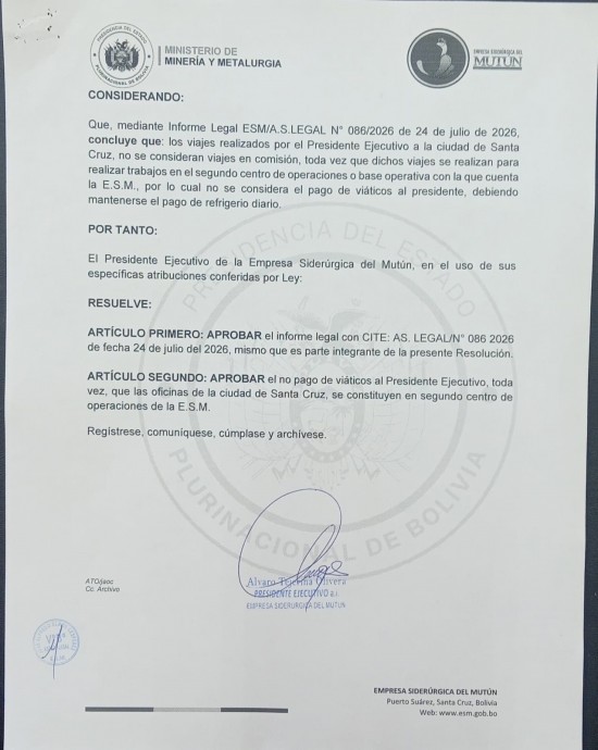 COMUNICADO OFICIAL