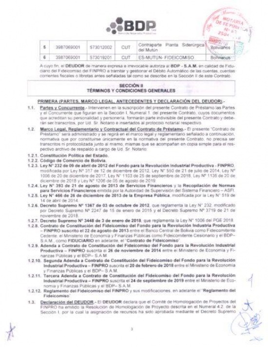 La ESM avanza a la industrialización del Mutún