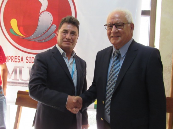 Posesionan al nuevo Presidente Ejecutivo de la Empresa Siderúrgica del Mutún